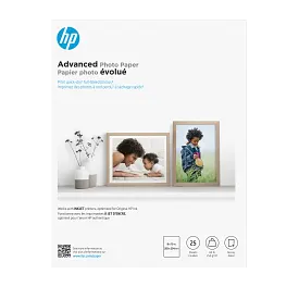 HP Advanced Photo Paper Glossy 65 lb 8 x 10 in. (203 x 254 mm) 25 sheets