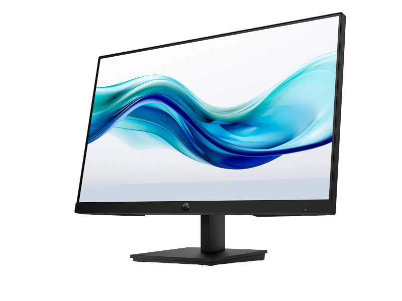 HP Series 3 Pro 23.8 FHD Monitor - 324pf Black Coreset ScrnSS FrontLeft WhiteBG