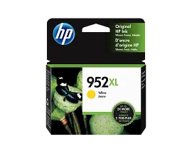 HP 952XL High Yield Yellow Original Ink Cartridge, L0S67AN#140