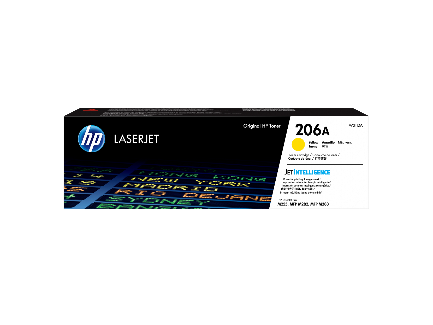 HP 206A Gelb Original LaserJet Tonerkartusche, ~1.250 Seiten, W2112A - Bild 1 von 8