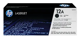 HP 12A Black Original LaserJet Toner Cartridge, Q2612A