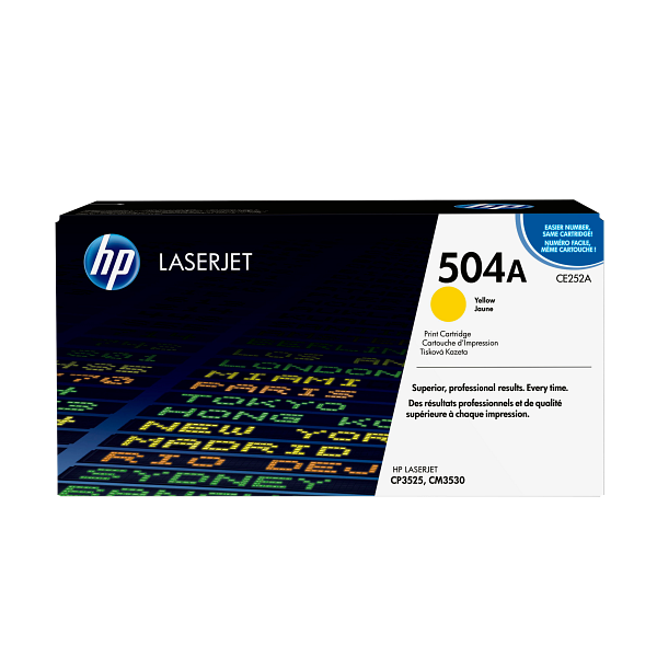 HP LaserJet 504A Yellow Print Cartridge