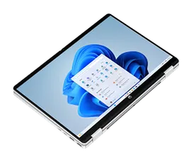 HP OmniBook 5 Flip 2-in-1 Laptop 14-fp0057nr 14", Touch screen, Windows 11 Home,  Intel® Core™ 5, 8GB RAM, 256GB SSD, 2K, Glacier silver