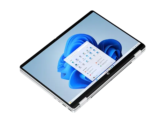 HP OmniBook 5 Flip 2-in-1 Laptop 14-fp0057nr 14", Touch screen, Windows 11 Home, Intel® Core™ 5, 8GB RAM, 256GB SSD, 2K, Glacier silver