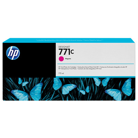 HP 771C bíbor tintapatron eredeti B6Y09A Z6200 Z6600 Z6610 Z6800 Z6810 775 ml