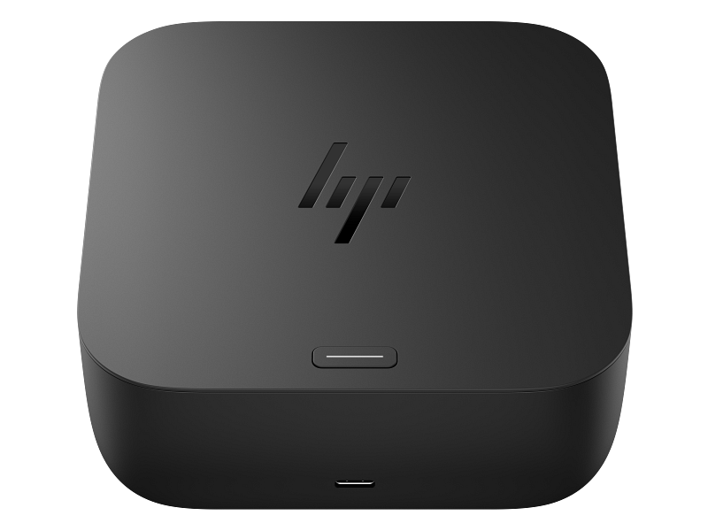 HP USB-C 100W G6 Dock_Product_Jet black_Product Only_Center facing