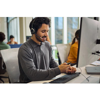 HP C01C3AA Poly Mission 615 Monaural USB Wired Headset