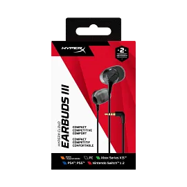 HyperX Cloud Earbuds III Black