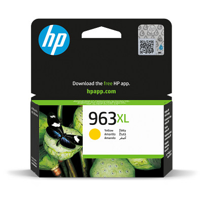 HP 963XL High Yield Yellow Original Ink Cartridge 3JA29-80014 3JA29AE