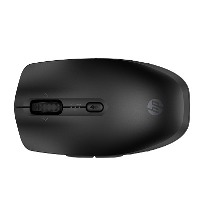 HP 425 Programmable Bluetooth Mouse BPS JetBlack CoreSet WhiteBG TopDown