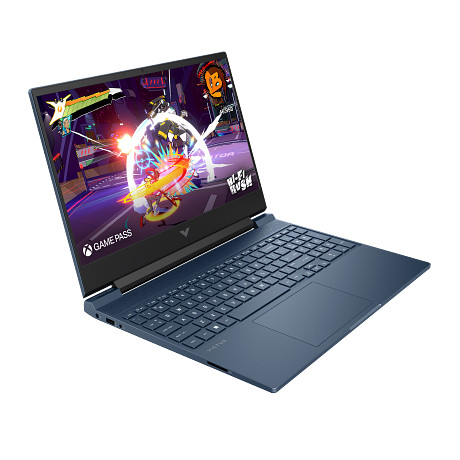 HP Victus 15-fa2006nh B98MSEA 15.6" CI5/13500H 16GB 512GB RTX 4050 6GB FreeDOS kék Gaming Laptop / Notebook
