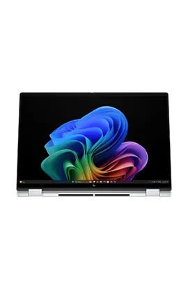 HP OmniBook 7 FlipNGAI 16, Windows 11 Home, 16", Touch screen, Intel® Core™ Ultra 7, 16GB RAM, 512GB SSD, 2K, Glacier silver