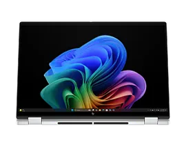 HP OmniBook 7 Flip NGAI 16, Windows 11 Home, 16", Touch screen, Intel® Core™ Ultra 7, 16GB RAM, 1TB SSD, 3K, Glacier silver