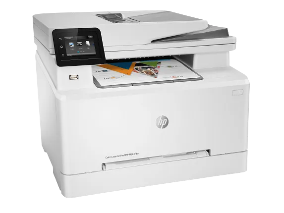 Series 4 of 5 Laser Multifunction Printers, HP Color LaserJet Pro MFP M283fdw Certified Refurbished