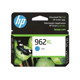 HP 962XL High Yield Cyan Original Ink Cartridge, 3JA00AN#140
