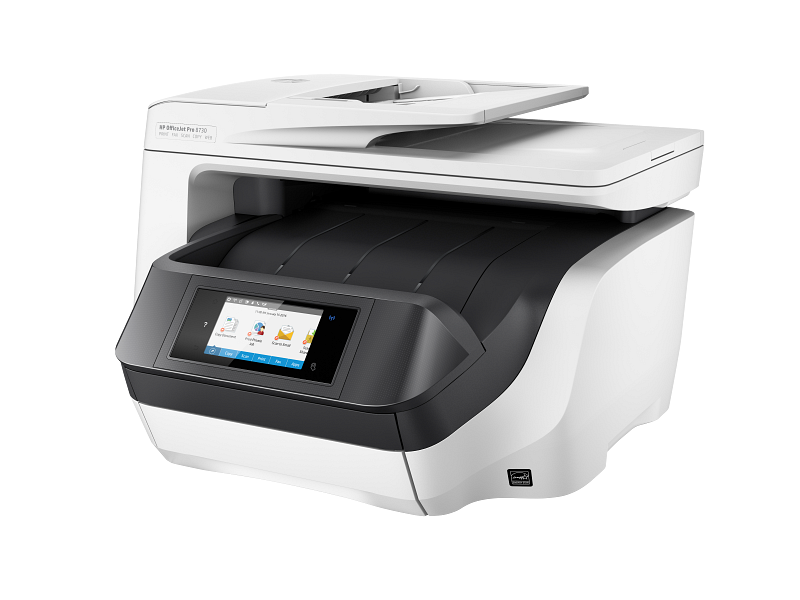 HP製の多機能インクジェットプリンター「OfficeJet Pro 8730」 HP OfficeJet Pro 8730 All-in-One Printer | HP® Middle East
