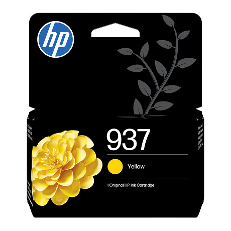 HP 937 4S6W4NE sárga eredeti tintapatron OfficeJet Pro 9110 9120 9130 9720 9730 (800 old.)