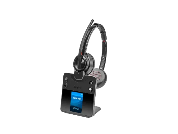 Audio, Poly Savi 8420 Office Stereo Microsoft Teams Certified DECT 1920-1930 MHz Headset