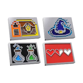HyperX 8 Bit Series Magnetic Badge