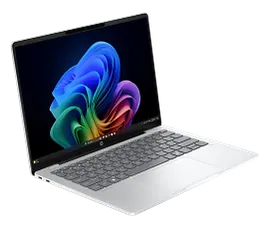 HP OmniBook 5 Laptop Next Gen AI 14-he0027nr 14", Windows 11 Home, Snapdragon® X, 16GB RAM, 512GB SSD, 2K, Glacier silver