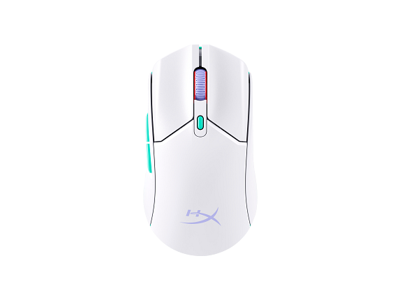 HyperX Pulsefire Haste 2 Core Wireless - Gaming Mouse (White) - Mouse