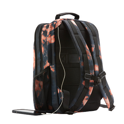 HP Campus XL Tie-Dye Backpack Cable Passthrough Grey