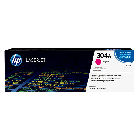 HP 304A CC533A bíbor toner / festékkazetta Color Laserjet CM2320 CP2025 nyomtatókhoz (2800 old.)