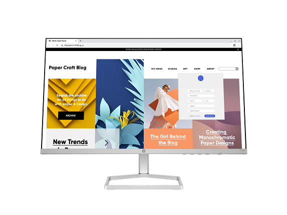 HP Series 5 23.8 inch FHD Monitor - 524sf