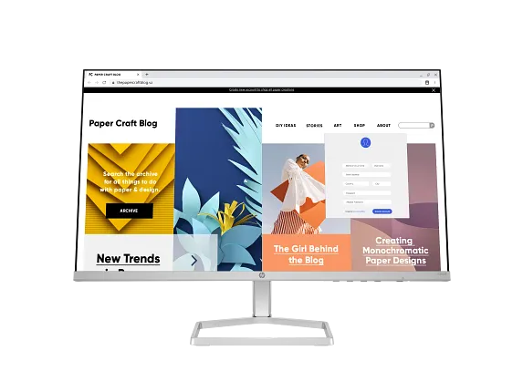 HP Home Monitors, HP Series 5 23.8 inch FHD Monitor  - 524sf
