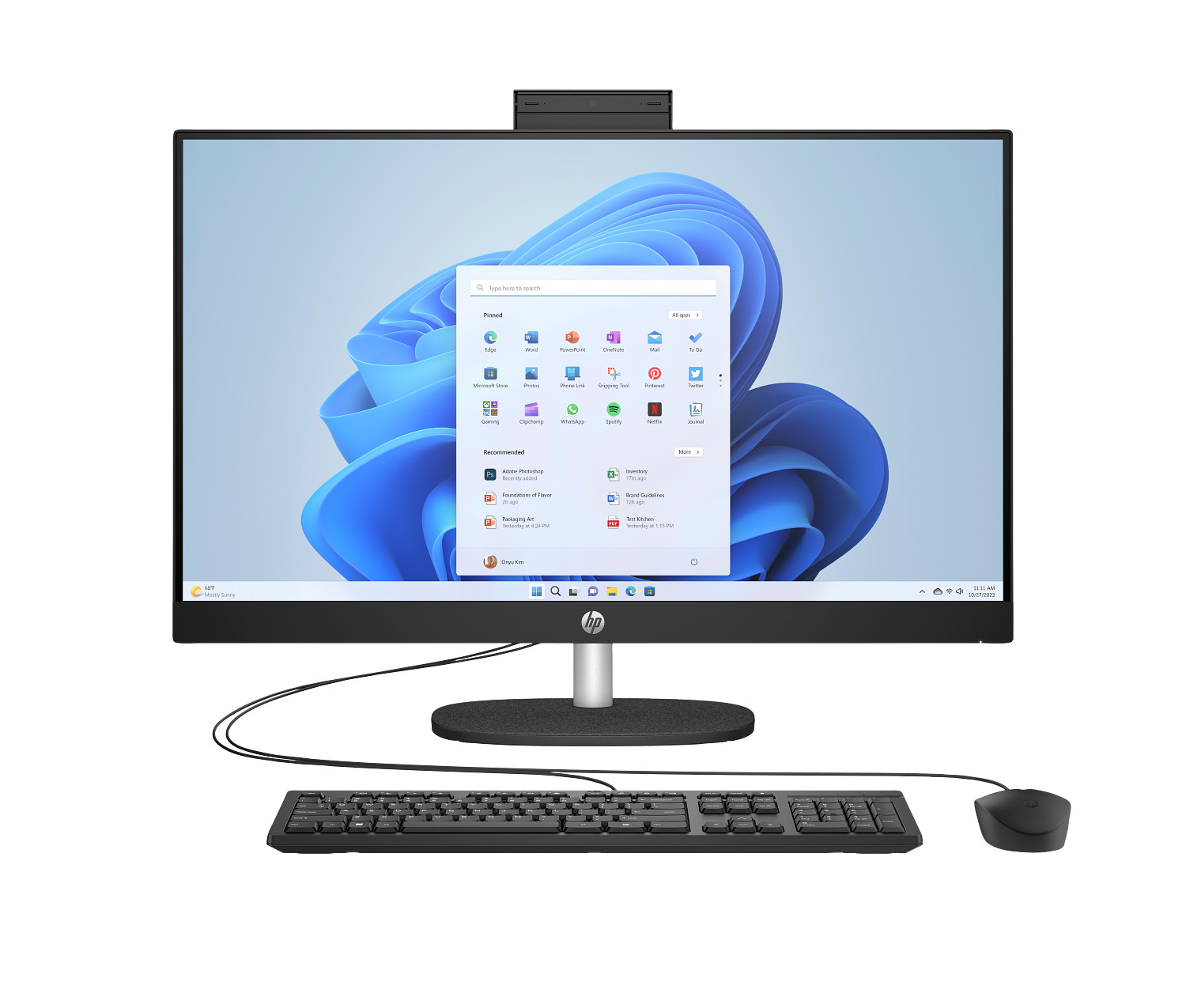 HP All-in-One 27-cr0000m, 27"