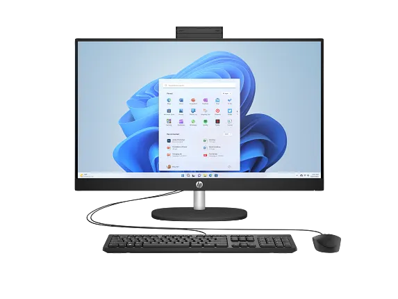 HP 27-cr1085t 27″ All-in-One Desktop, Intel Core Ultra 7, 16GB RAM, 512GB SSD