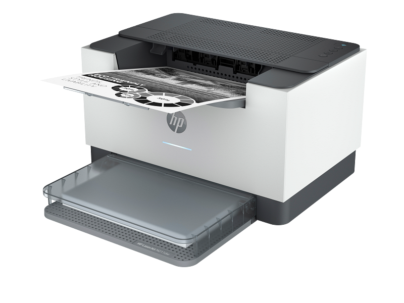 HP LaserJet M211dw Light Basalt left facing