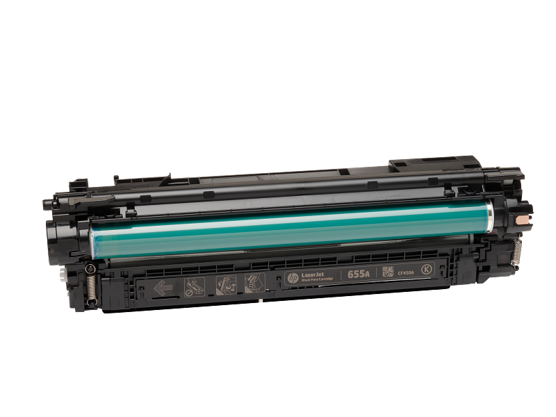 HP 655A Black LaserJet Toner Cartridge