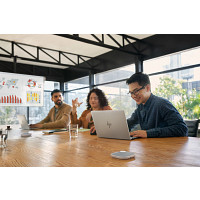 HP B22X4AA POLY STUDIO A2 WHITE TABLE MICROPHONE W/ MOUNTING PLATE I/O