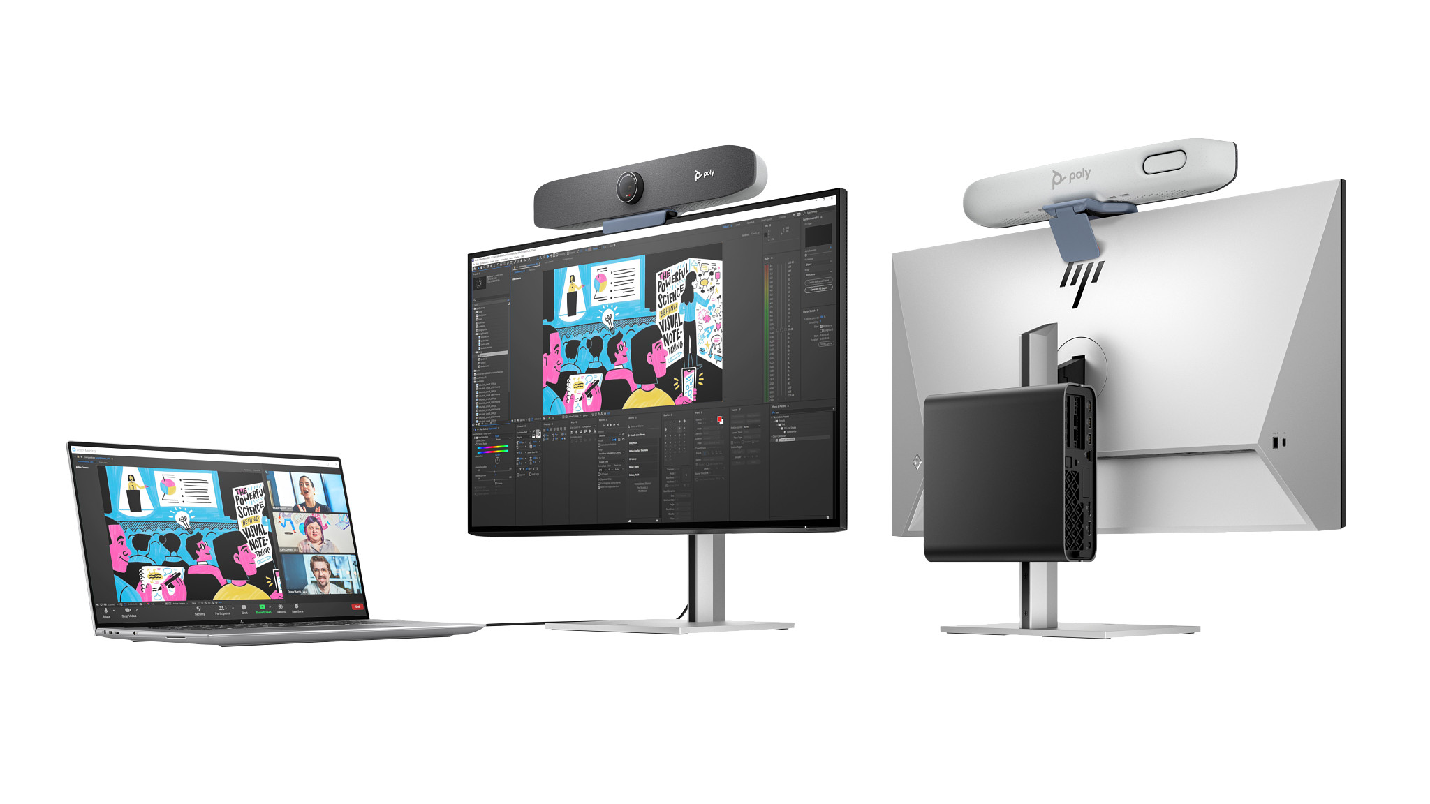 HP Series 7 Pro 31.5 inch 4K Thunderbolt 4 Monitor - 732pk
