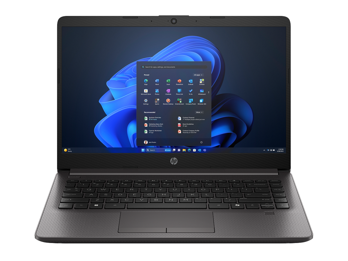 HP240R G9 14' FHD 5 120U/8GB (1x8)/512GB SSD/DOS/Dark Silver/3YOS – C38KPAT#ABT