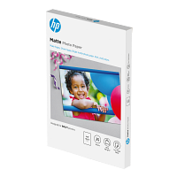 HP Matte Photo Paper 48 lb 4 x 6 in. (101 x 152 mm) 25 sheets