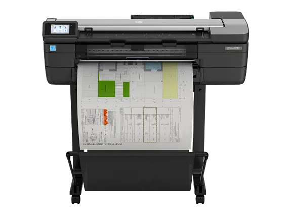 HP DesignJet T830 Large Format Multifunction Wireless Plotter Printer ...