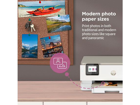 HP ENVY Inspire 7255e All-in-One Drucker mit 3 Monaten Soforttinte gratis mit HP+ - Bild 7 von 10