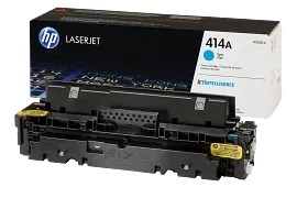 HP 414A Cyan Original LaserJet Toner Cartridge, W2021A