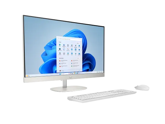 HP All-in-One Desktop AI 27-cr2075t PC, Windows 11 Home, 27", Touch screen, Intel® Core™ Ultra 7, 16GB RAM, 1TB SSD, FHD, Jet black