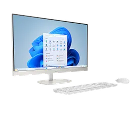 HP All-in-One Desktop AI 27-cr2075t PC, Windows 11 Home, 27", Touch screen, Intel® Core™ Ultra 7, 16GB RAM, 1TB SSD, FHD, Jet black