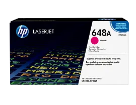 HP 648A Magenta Original LaserJet Toner Cartridge, CE263A