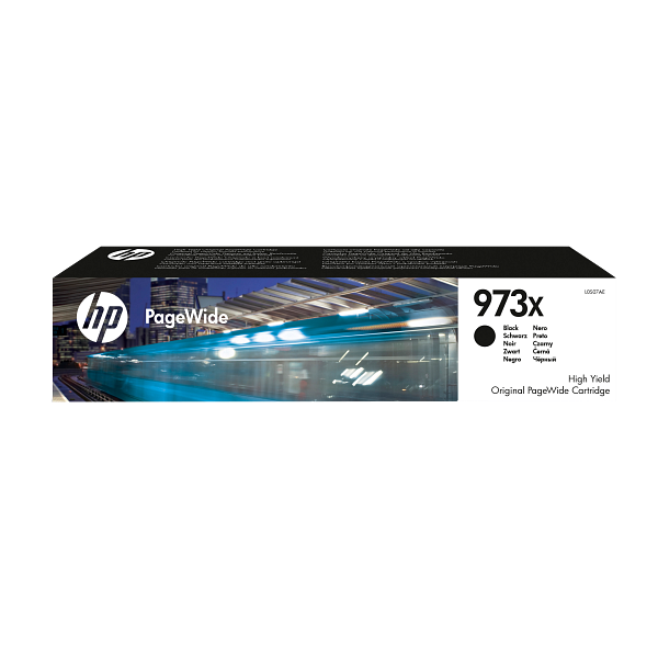 HP 973X High Yield Black Original PageWide Cartridge
