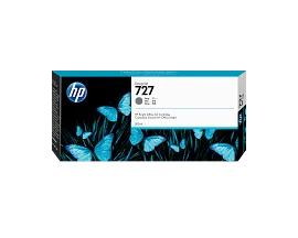 HP 727 300-ml Gray DesignJet Ink Cartridge, F9J80A