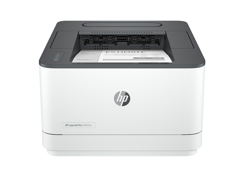 HP LaserJet Pro MFP 3003dw Medium Basalt Catalog, Front with output