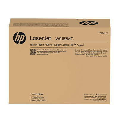HP W9187MC Black Managed LaserJet Toner Cartridge