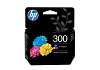 HP 300 CN637EE fekete/háromszínű tintapatron eredeti kombinált csomag CN637EE D1660 D2560 D2660 D5560 F2420 F2480 F2492 F4210 F4280 F4580 C4680 C4780 Envy 110 (200/165 old.)