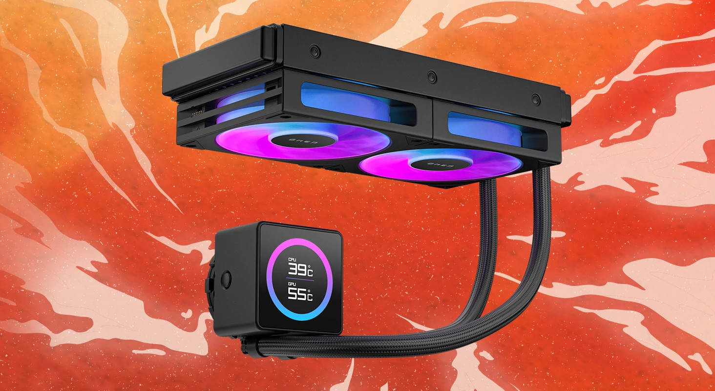 OMEN Modular 240mm LCD Liquid Cooler - Black