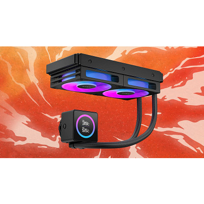 OMEN Modular 240mm LCD Liquid Cooler - Black